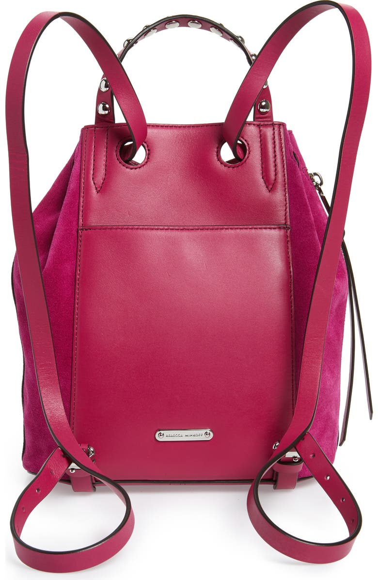 Rebecca Minkoff Small Blythe Leather Backpack, Alternate, color,