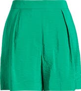 Anne Klein Pleated Pull-On Shorts