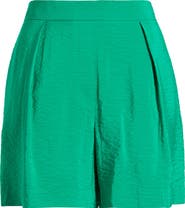 Anne Klein Pleated Pull-On Shorts