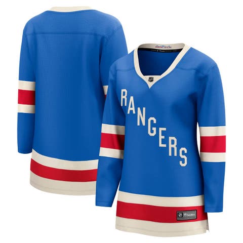 Women
s Fanatics  Blue New York Rangers Centennial Breakaway Jersey