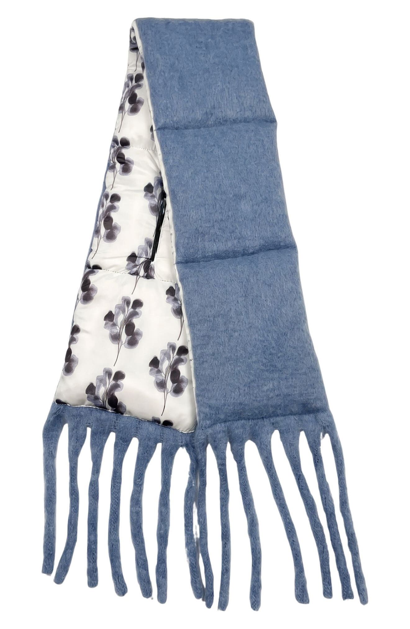Reversible Quilted Pull Through Scarf