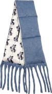 Nicole Miller Reversible Quilted Pull Through Scarf