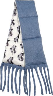 Nicole Miller Reversible Quilted Pull Through Scarf