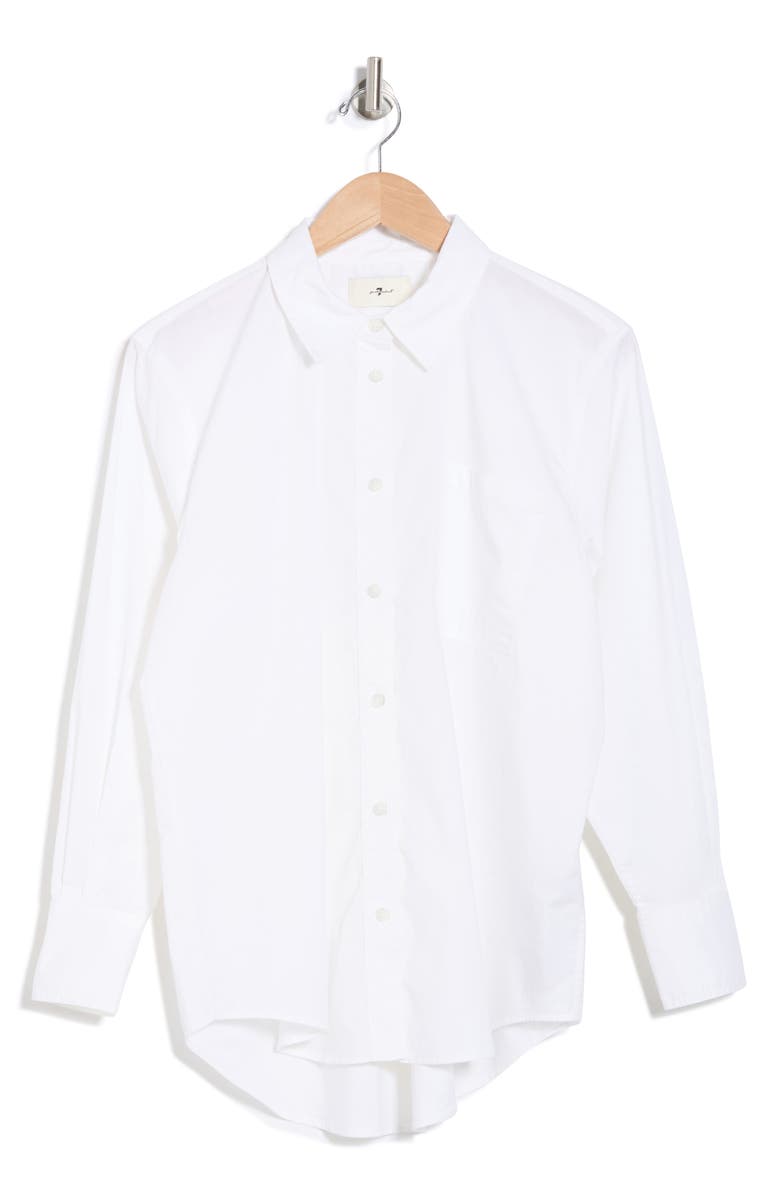 7 For All Mankind Everyday Button Down Shirt, Alternate, color,
