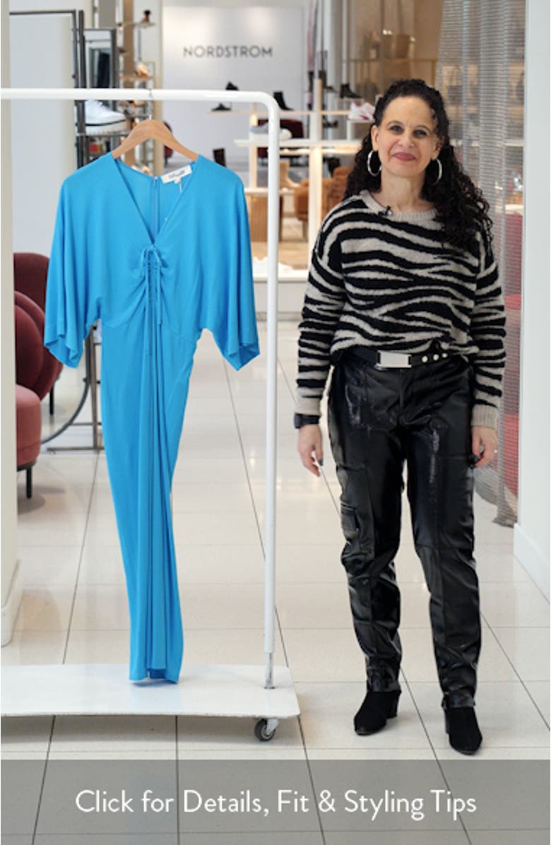 Valerie Center Ruched Midi Dress, sales video thumbnail