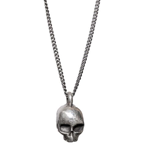 Skull Silver Necklace