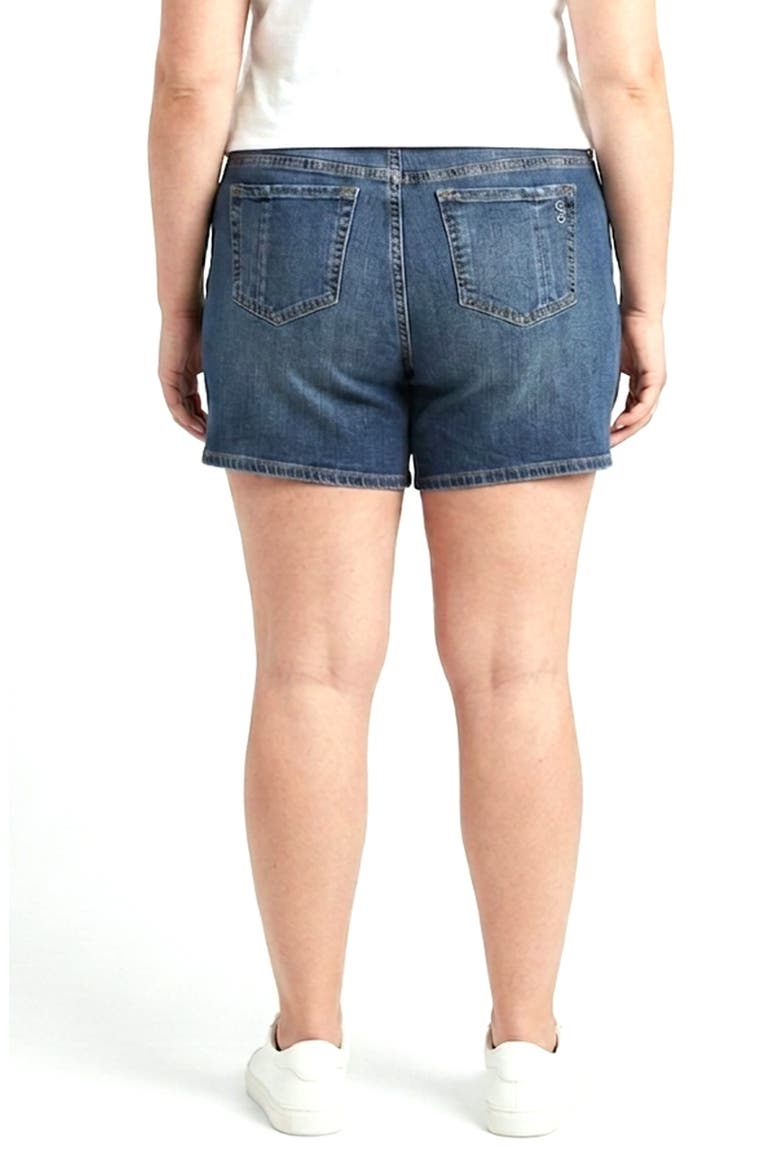 Elowen Denim Shorts, Alternate, color, ELOWEN