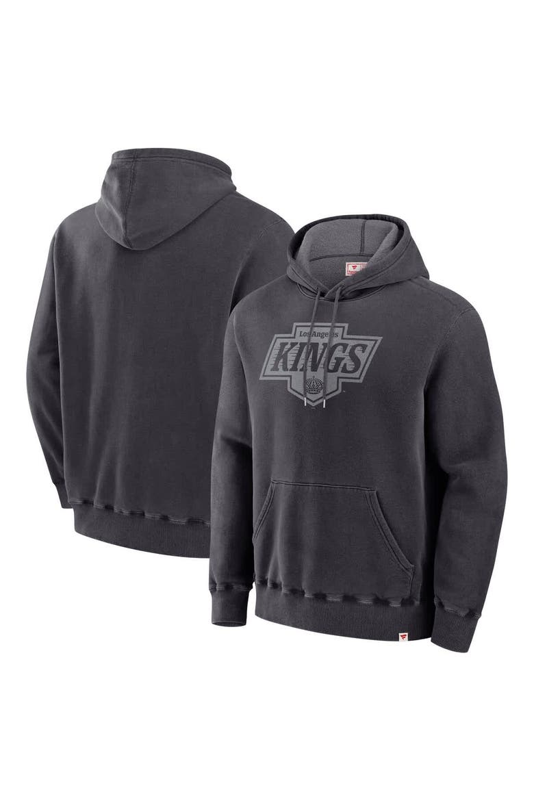 Men's Fanatics Black Los Angeles Kings Made in Canada Pullover Hoodie, Alternate, color, Black