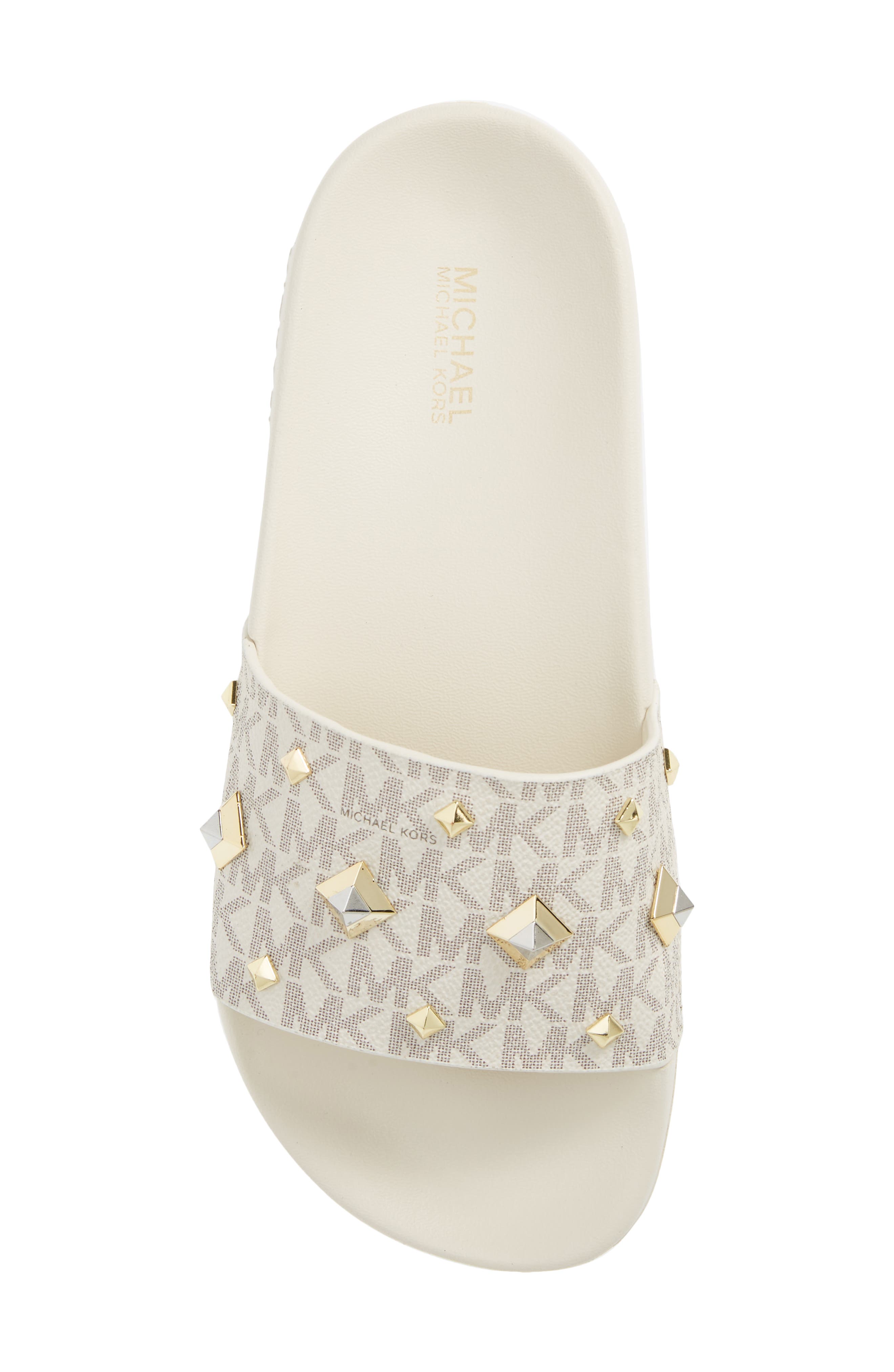 Gilmore Slide Sandal, Alternate, color, VANILLA
