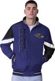 G-III Extreme Men's G-III Extreme Purple Baltimore Ravens Strong Arm Reversible Full-Zip Jacket