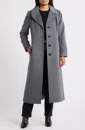 London Fog Wool Blend Longline Coat