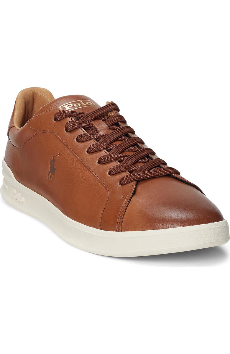 Ralph Lauren Heritage Court II Low Top Sneaker, Main, color, Polo Pale Russet