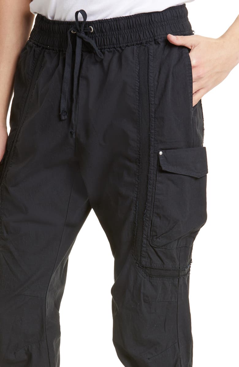John Elliott Frame Raw Edge Cotton Cargo Pants, Alternate, color, 