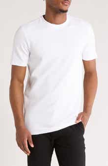 DENIM AND FLOWER Textured Crewneck T-Shirt