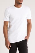 DENIM AND FLOWER Textured Crewneck T-Shirt