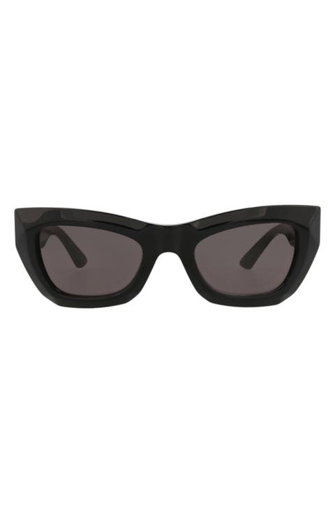 52mm Cat Eye Sunglasses