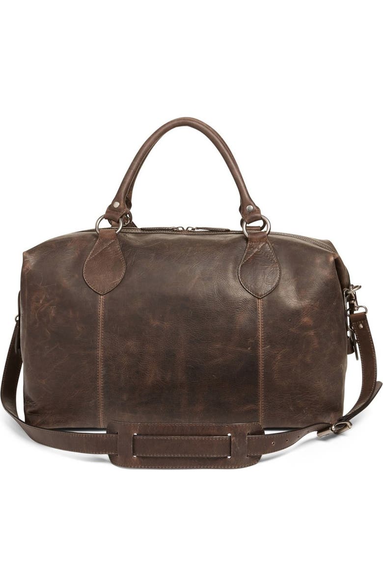 Frye 'Logan' Leather Overnight Bag, Main, color,