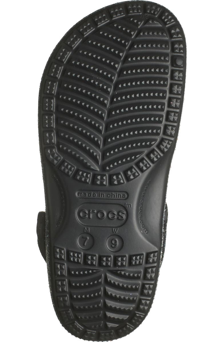 CROCS Gender Inclusive Classic Glitter Clog, Alternate, color,