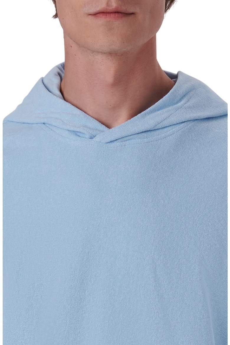 Cotton French Terry Hoodie, Alternate, color, SKY