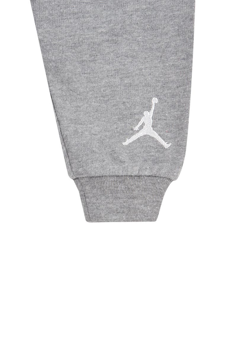 Jordan Logo T-Shirt, Hoodie & Joggers Set, Alternate, color, Carbon Heather