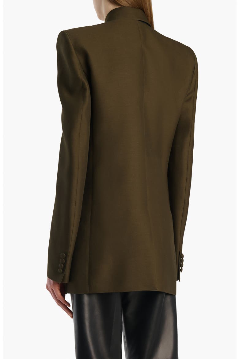 Armair Wool & Silk Jacket, Alternate, color, DARK OLIVE