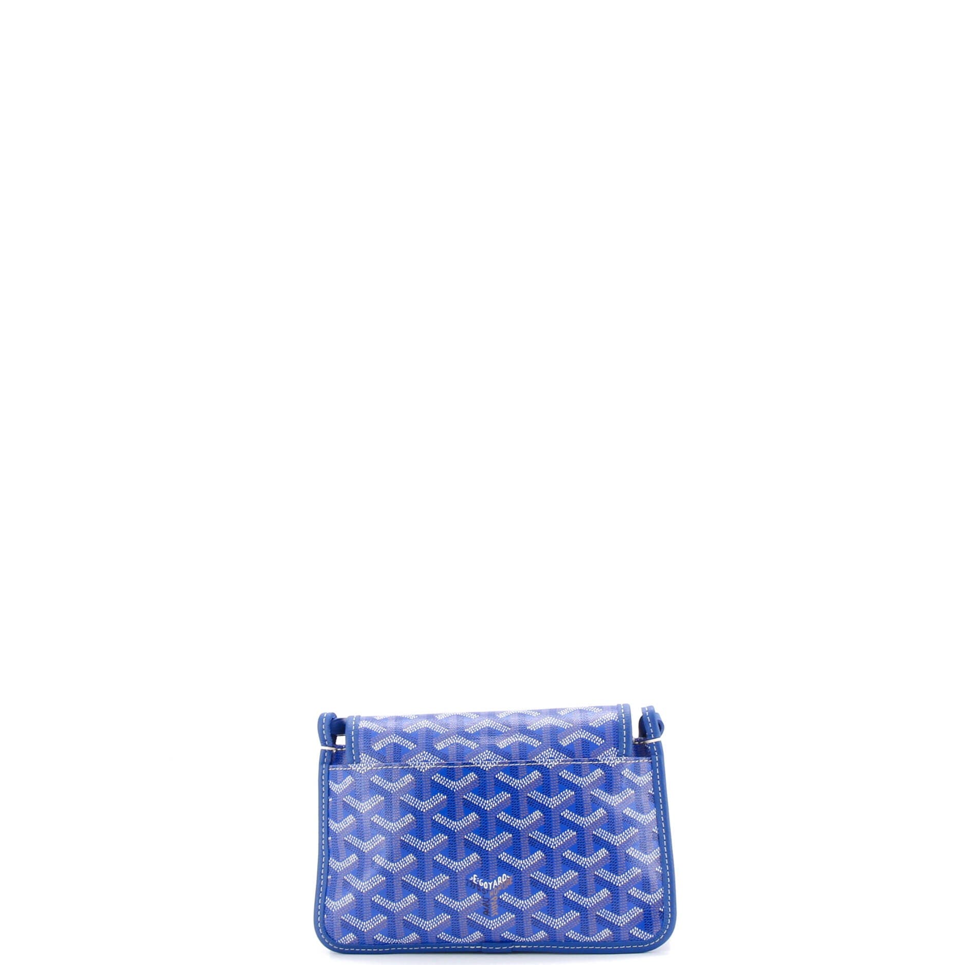 Pre-Owned Goyard Plumet Clutch Wallet Coated Canvas, Alternate, color, 