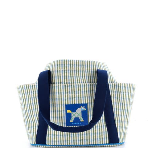 Animaux Nattes Nappy Tote Canvas
