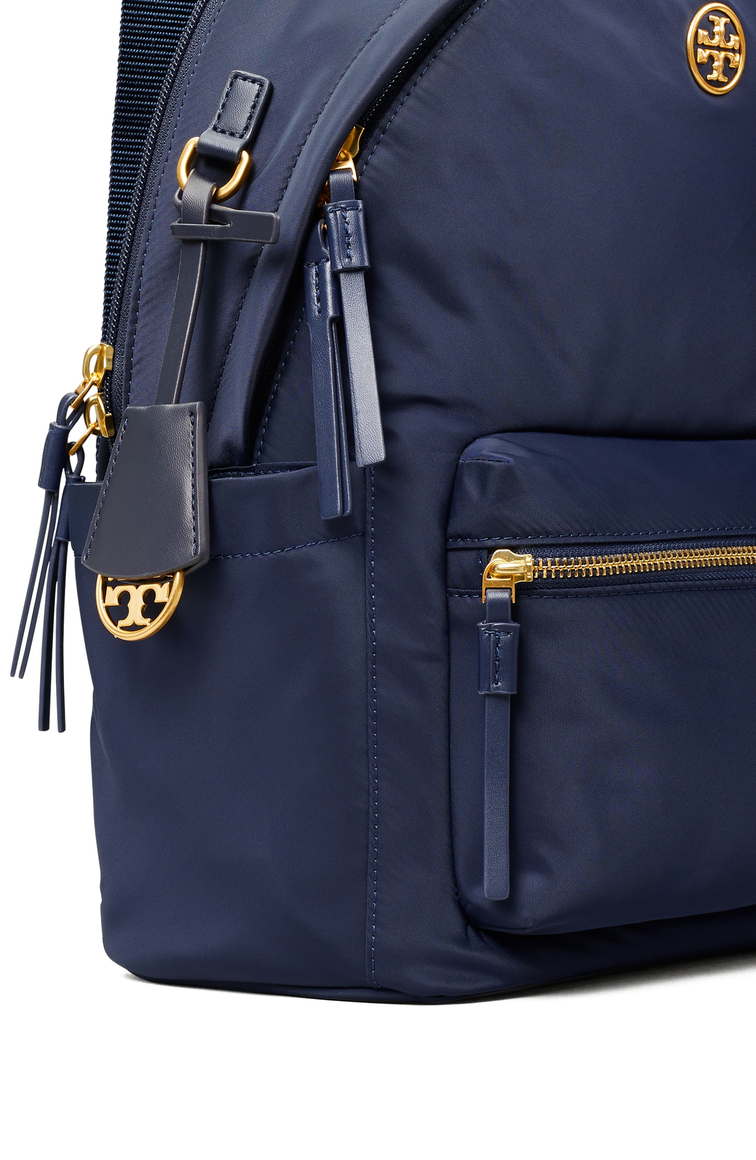 Piper Nylon Backpack, Alternate, color, ROYAL NAVY