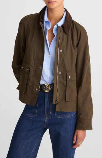 Madewell Waxed Zip Jacket