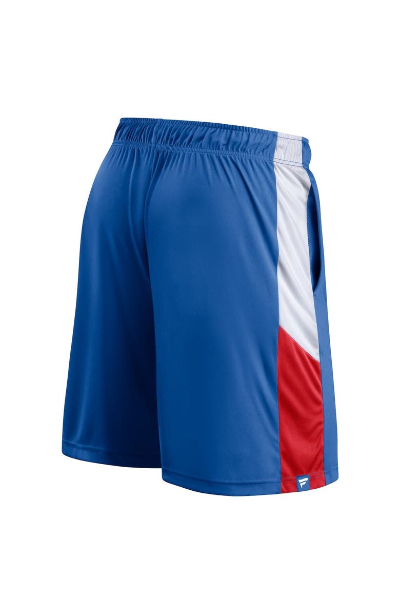 FANATICS Men's Fanatics Branded Royal Philadelphia 76ers Champion Rush Practice Performance Shorts, Alternate, color, 