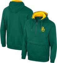 COLOSSEUM Men's Colosseum Green Baylor Bears Half-Zip Hoodie
