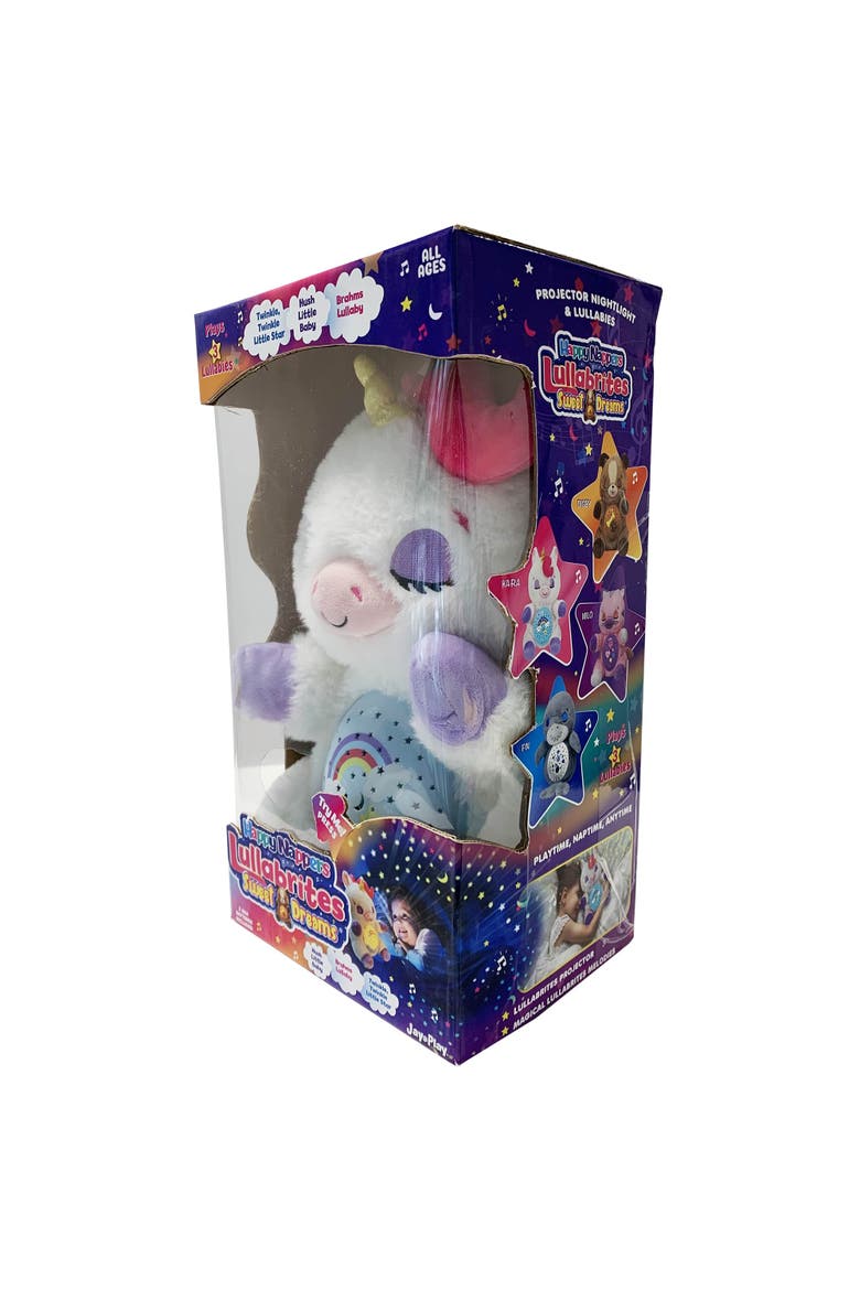 Lullabrites Sweet Dreams Unicorn Animal Plush, Alternate, color, Multicolored