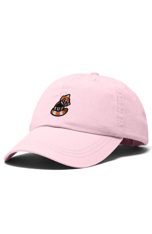 DALIX DALIX RED PANDA EMBROIDERED DAD HAT