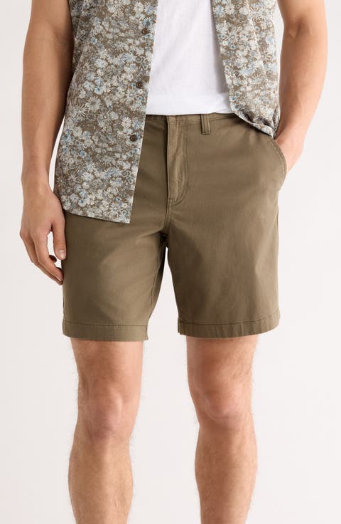 Wallin Stretch Twill Chino Shorts (Regular & Big)