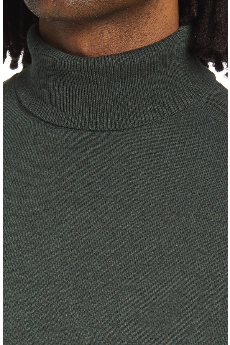 Berg Roll Neck Sweater, Alternate, color, DARKEST SPRUCE
