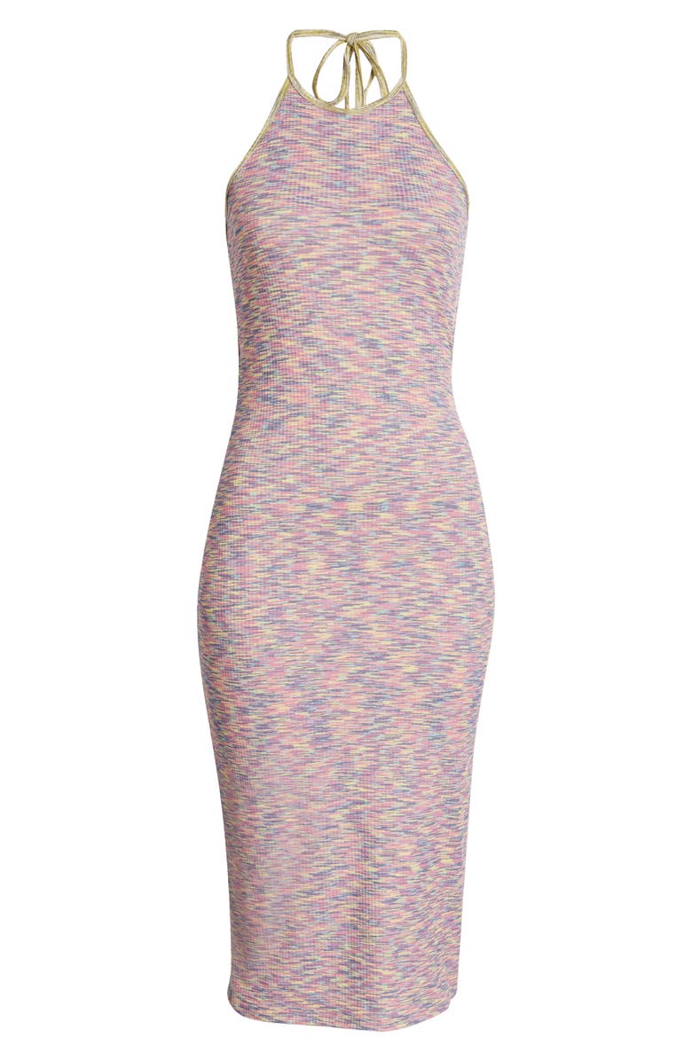 Lisa Says Gah Julia Halter Midi Dress, Main, color,