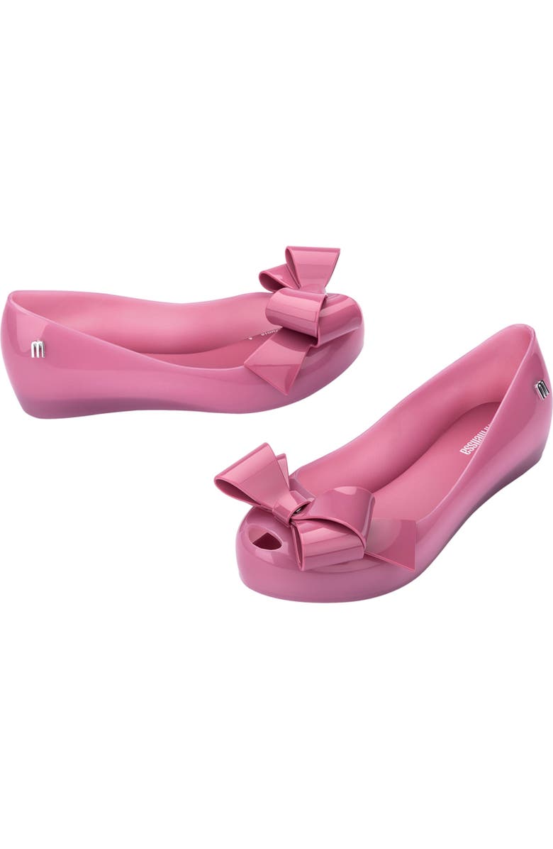 Mini Melissa Kids' Ultragirl Classic Flat, Alternate, color, Lilac