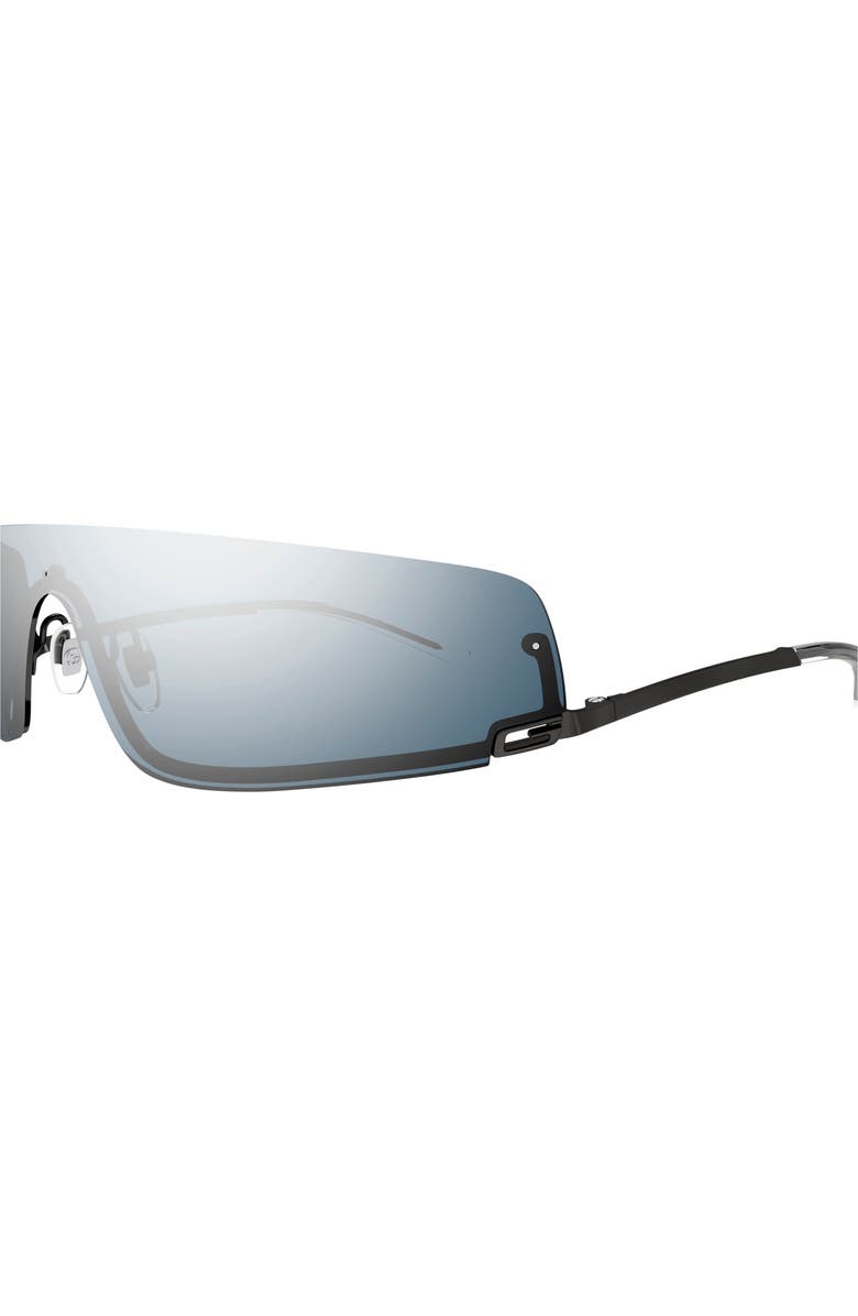 Gucci 99mm Oversize Mask Sunglasses, Alternate, color, 