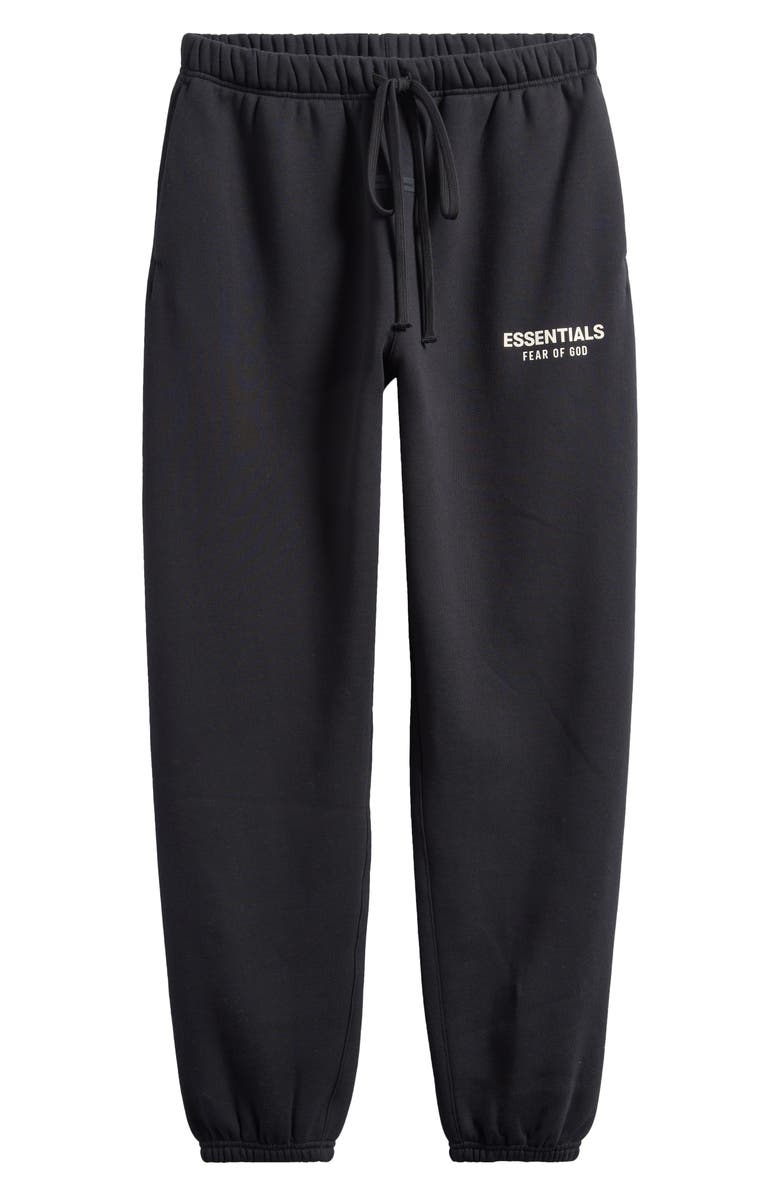 Fear of God Essentials Classic Fit Fleece Sweatpants, Alternate, color, Vintage Black