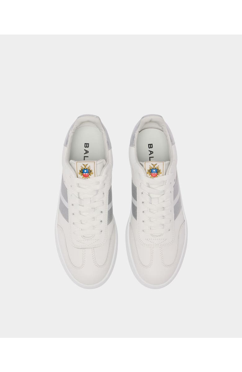 Bally Calf Leather Retro Crest Sneaker, Alternate, color,