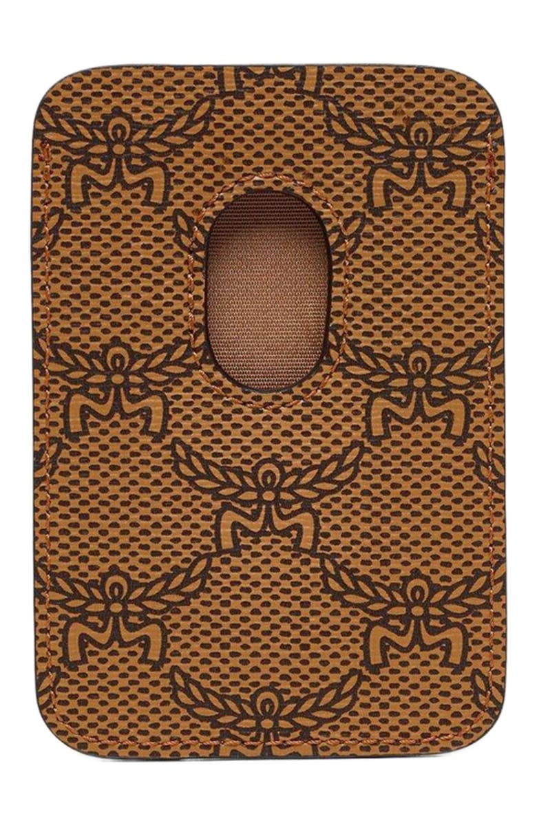 MCM Himmel N/S Card Case in Lauretos, Alternate, color,