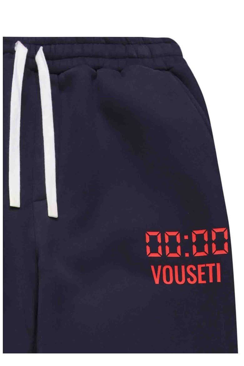 Us Against Time Fleece Track Pants, Alternate, color, NAVY