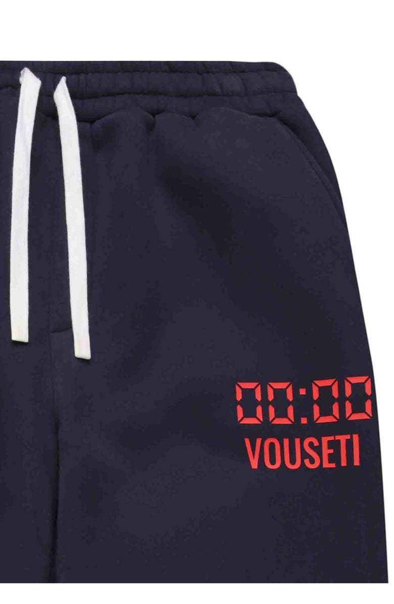VOUSETI Us Against Time Fleece Track Pants, Alternate, color, Navy