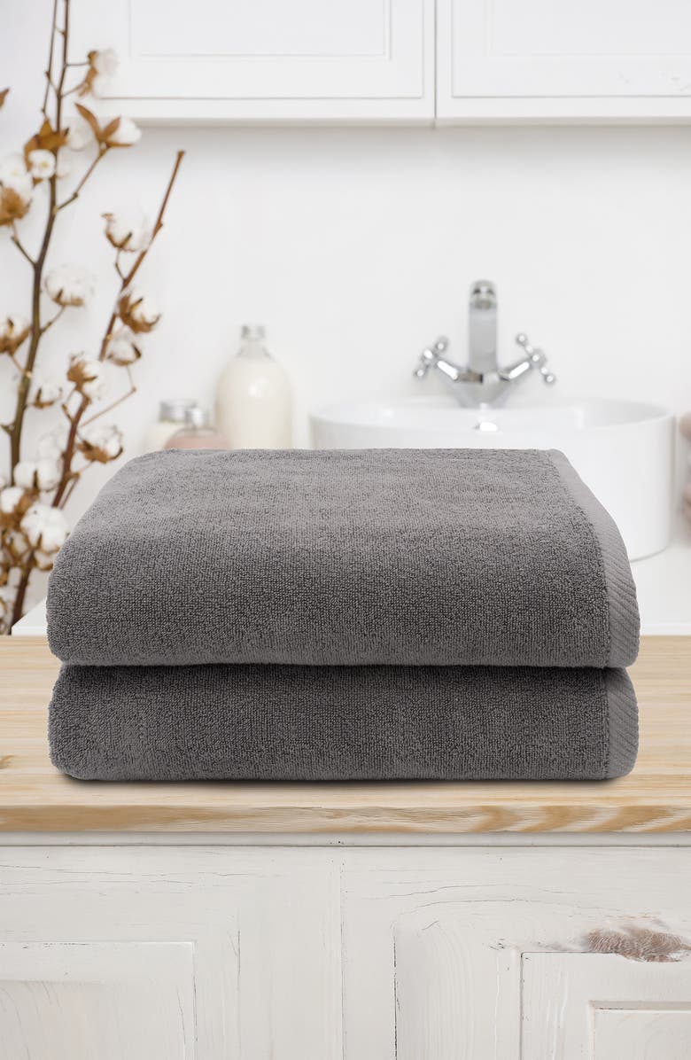 Linum Home Textiles 2-Pack Ediree Cotton Bath Towel Set, Alternate, color, 