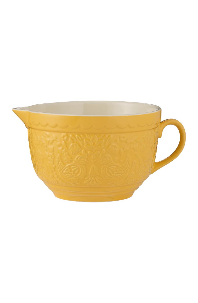 MASON CASH Home to Roost Batter Bowl, 2 Quart, Main, color, Ochre