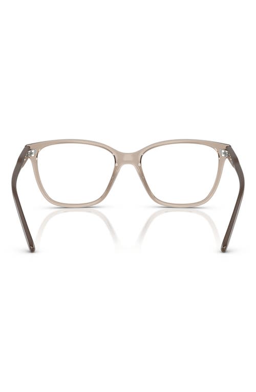 Vogue 53mm Pillow Optical Glasses In Brown