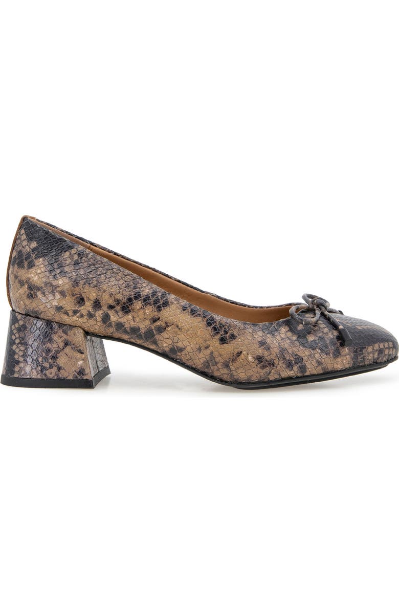 Gentle Souls Lancine Pump, Alternate, color, Brown Snake Leather