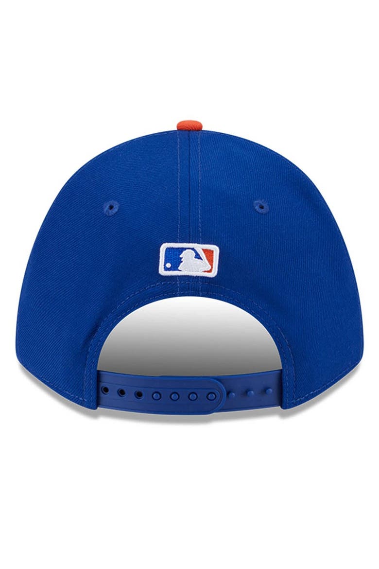 Men's New Era  Royal New York Mets Player Replica 9FORTY Adjustable Hat, Alternate, color, Royal