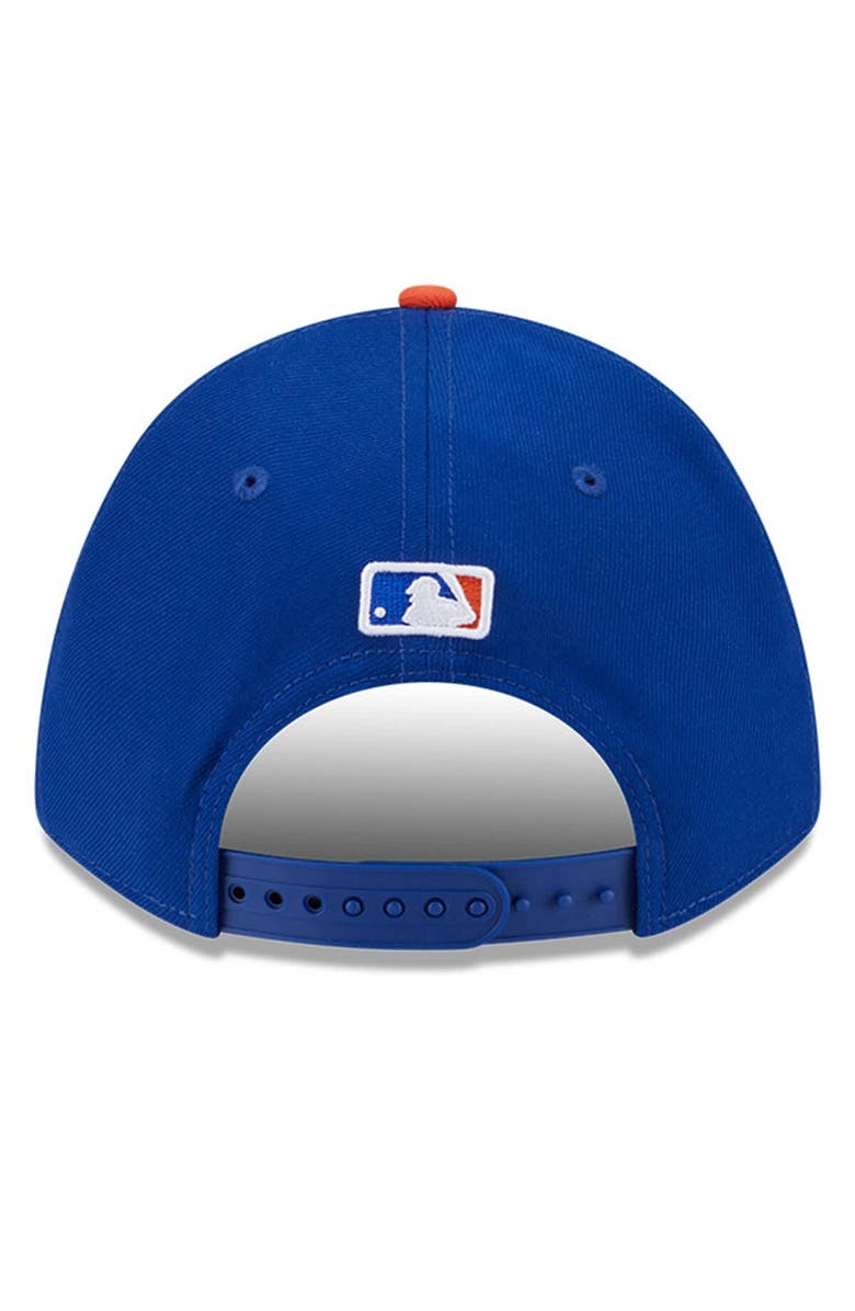 New Era Men
s New Era  Royal New York Mets Player Replica 9FORTY Adjustable Hat, Alternate, color, Royal