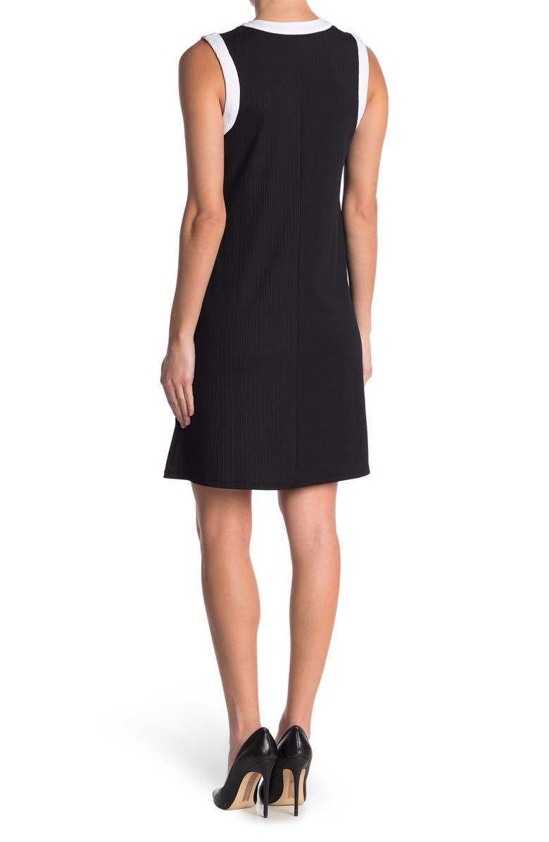 Nina Leonard Sleeveless Shift Dress, Alternate, color, 